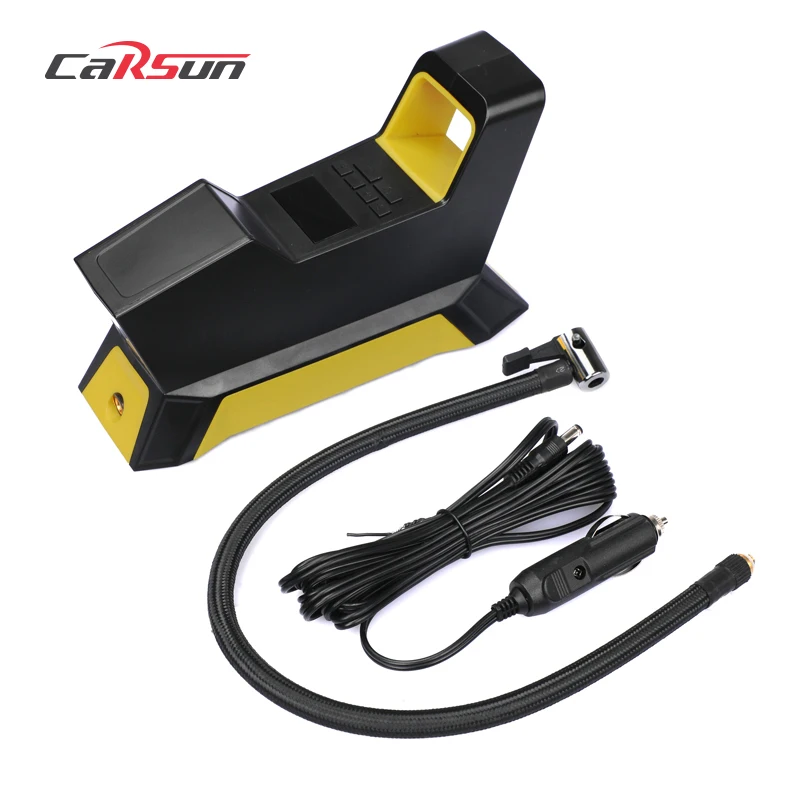 
Carsun 12V Digital Compressor For Inflating Tires Car Inflators 150psi Machine Double Cylinder Bike Auto Portable Air Compressor 