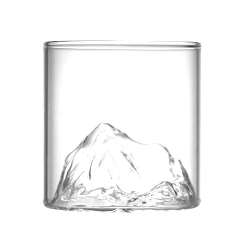 Retro Japanese Mountain Viewing Water Glass Whisky Glass Household Tibetan Mountain Cup