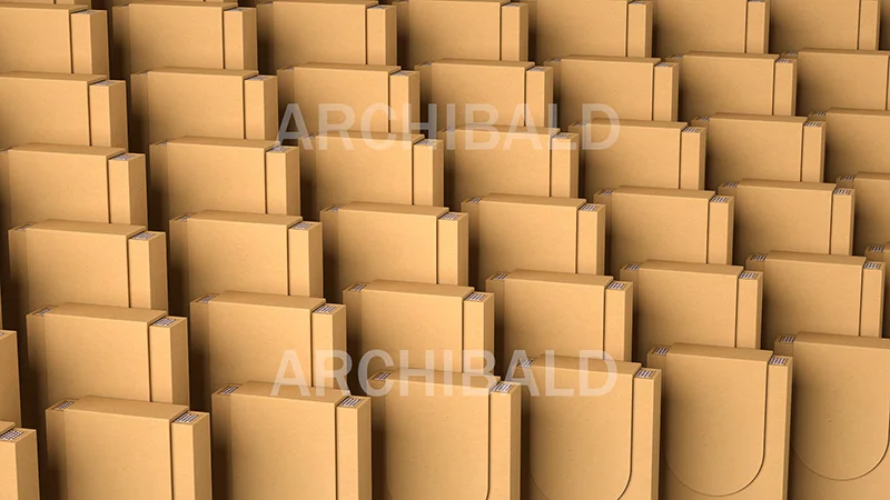 Archibald Custom stash box Premium Quality Pre Smell Proof Roll Pack Containers Kraft Paper Child Resistant Packaging Box Holder