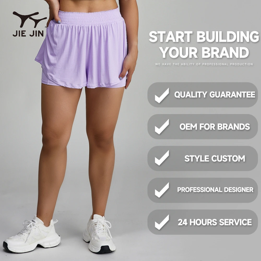 JIEJIN High Quality Ladies Golf Tennis Wear High Waist Sports Mini Pleated Tennis Skirt