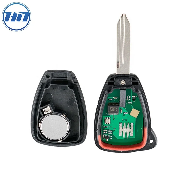 Автомобильный ключ-брелок 2 + 1 Кнопка 315 МГц FCCID OHT692427AA подходит для Chrysler Jeep Wrangler Compass Patriot Dodge Avenger Caliber Nitro