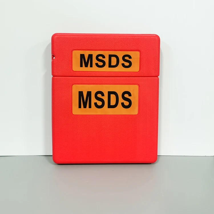 Китайский поставщик настенный химический ящик безопасности MSDS для