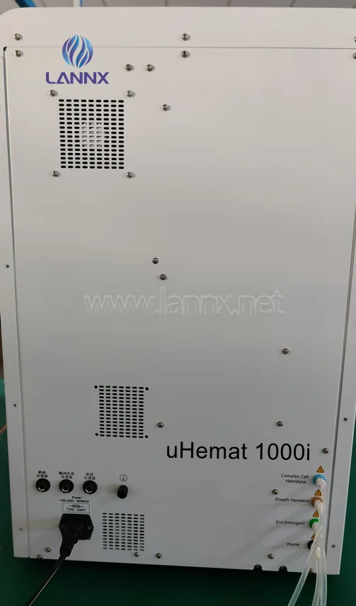 LANNX uHemat 1000i New Laboratory device human 5 Part Automatic Hematology Analyzer with Sampler Fully Auto Hematology Analyzer