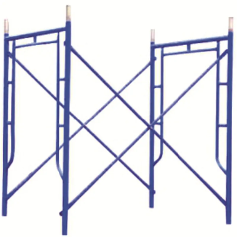 HG 1219x1700mm Portal Frame Scaffoldings Metal  Ladder Formwork Support Powder Coating Surface Cross Brace Whole Sets