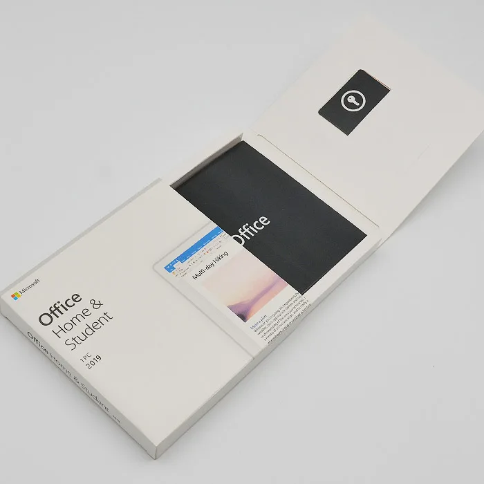 Microsoft Office 2019 домашний и студенческий 64 бит DVD розничный пакет для windows, доступный для Windows 10