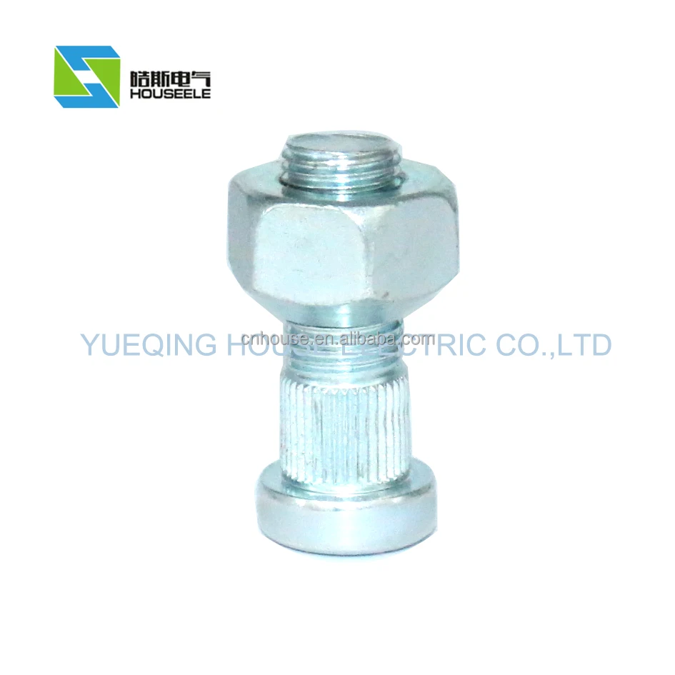 Valley style  galvanized gearbox wheel bolt