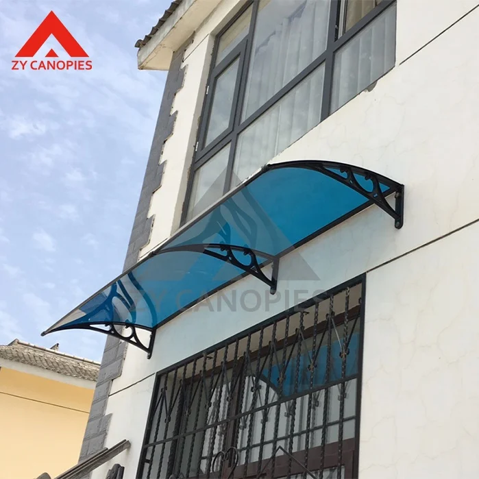 Door Canopy Aluminum Window Awning For House Multiple Sizes Door Awning UV Protected Front Door Awning