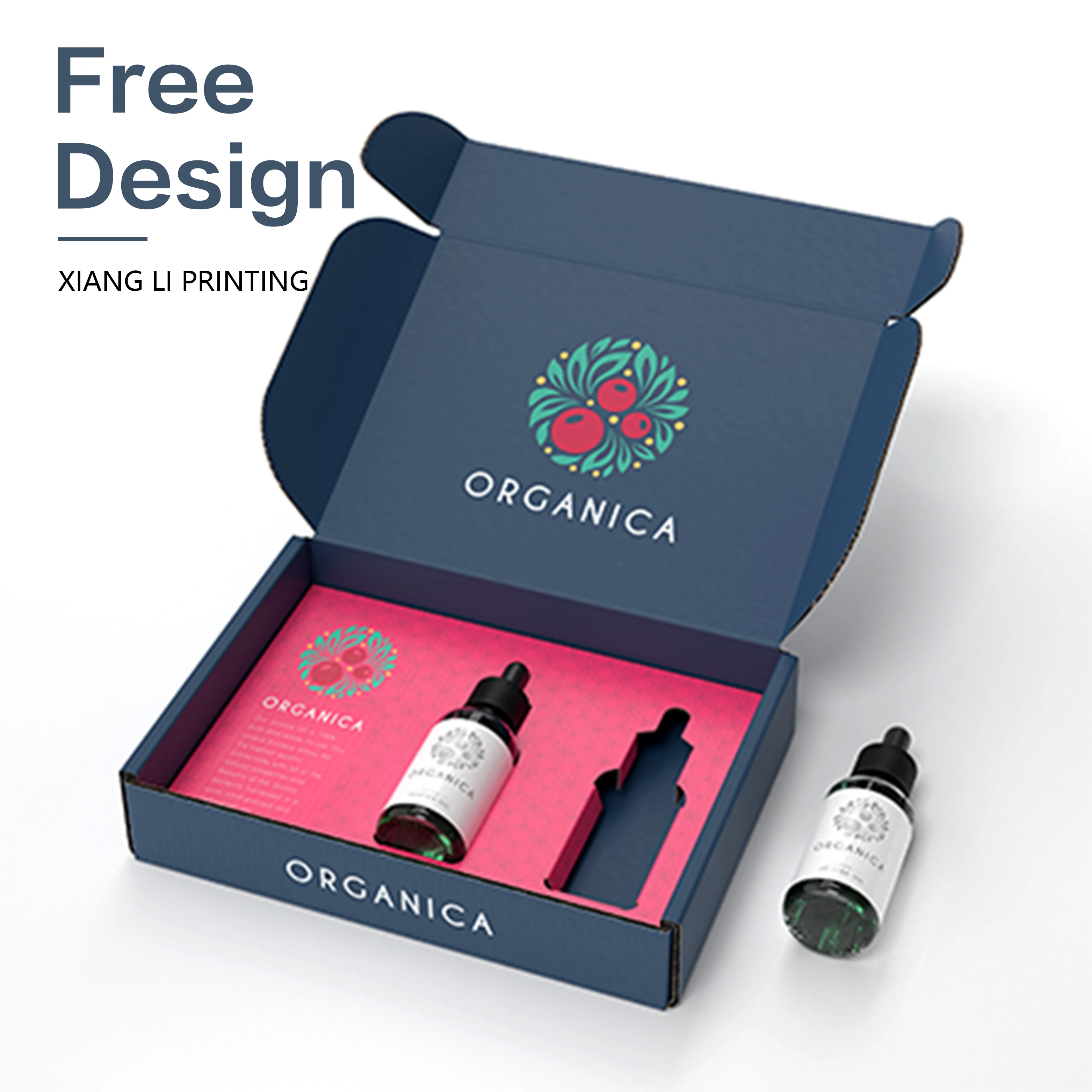 Oem Factory Custom Logo Pink Color Cosmetic Cloth Corrugated Packaging Mailer Box Shipping Paper Boxes With Quality Assurance