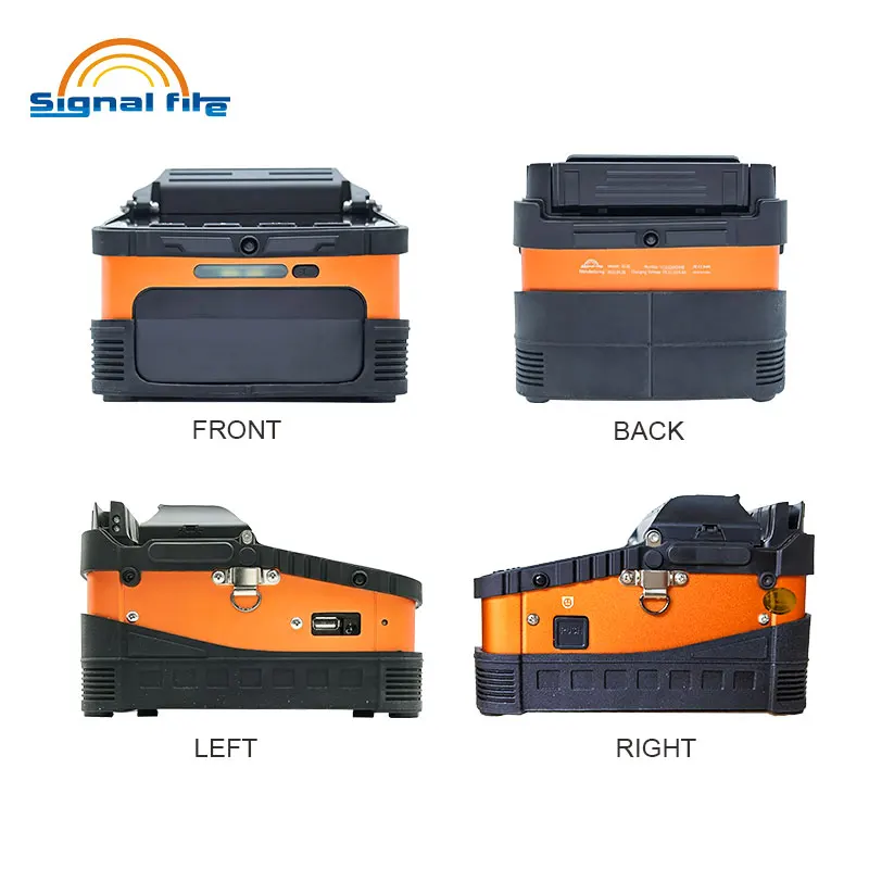 DHL UPS FedEx Original Signal Fire AI-6C Fusion Splicer Six Motors Auto Focus Core alignment FTTH Fiber Optic Splicing Machine
