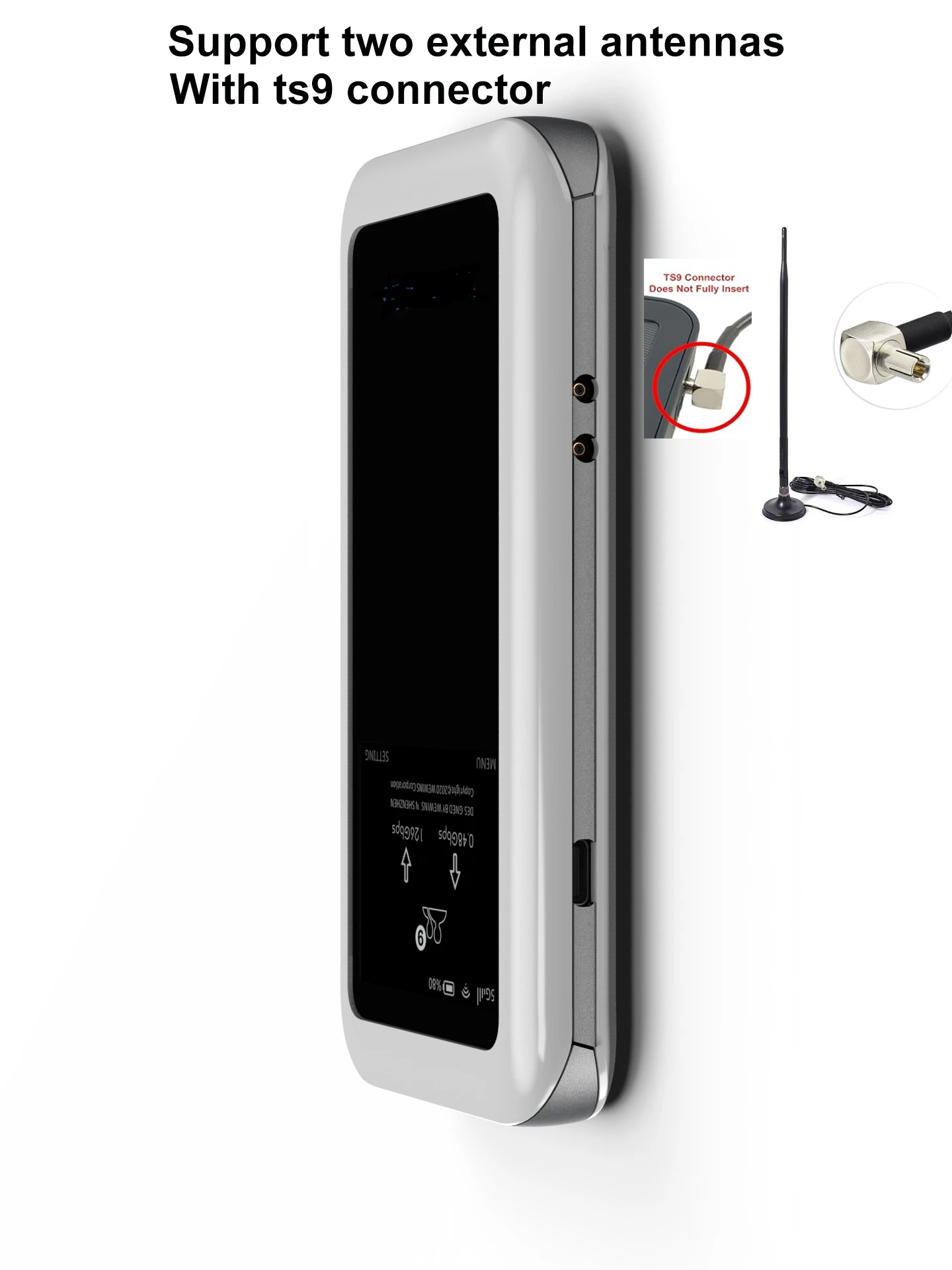 5G Modem Router Pocket Hotspot Sim Wifi 6 5g router with sim card slot outdoor