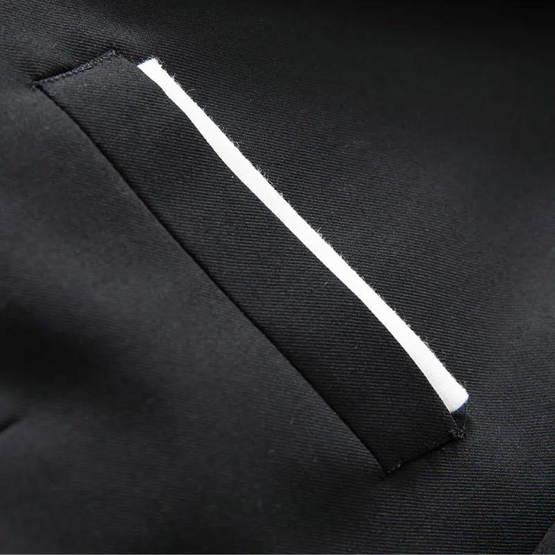 Оптовая продажа в розницу, Лидер продаж, мужской черный однобортный Блейзер, смокинг