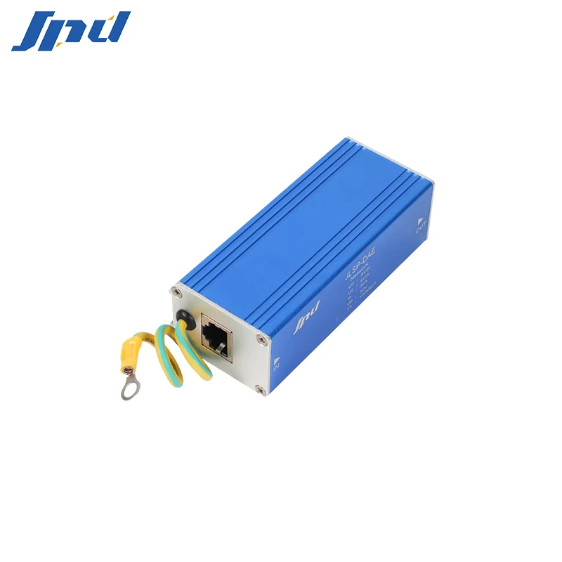 Din rail 100M rj45 lightning protection device ethernet surge protector