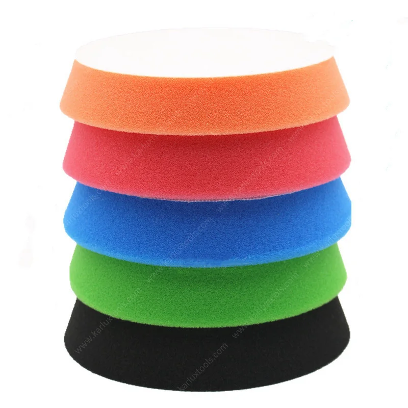 3inch Backing Plate Compound Buffing Sponge Pad Cutting Polishing Pad For Car Buffer Polisher Compounding, Polishing and Waxing