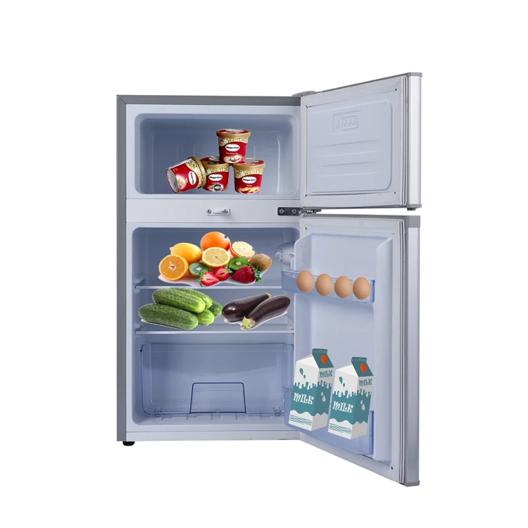 mini size 98 liters office used DC 12V Solar Fridge