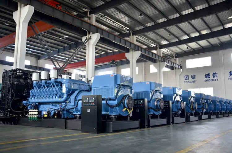 Industrial 2mw diesel generator price of 2500kva generator set containerized diesel generators