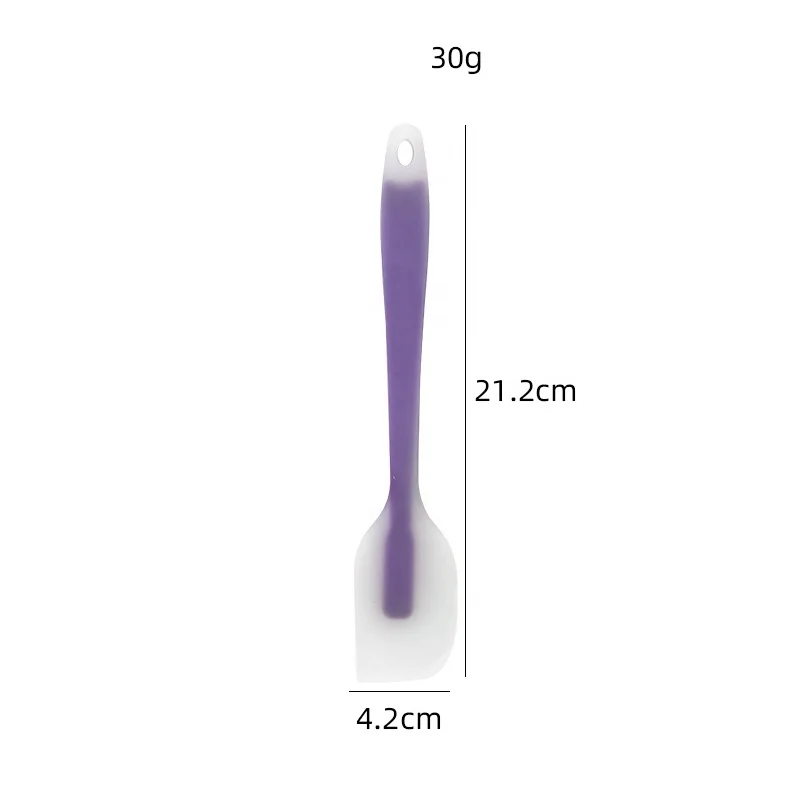 Food Grade Silicone Cake Tools BPA Free Silicone Utensil Spatula Heat Resistant Silicone Spatulas