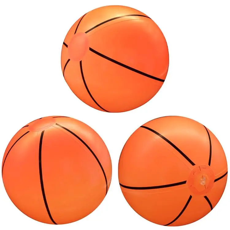 Wholesale Plastic Inflatable Basketball Pvc Beach Ball For Kids