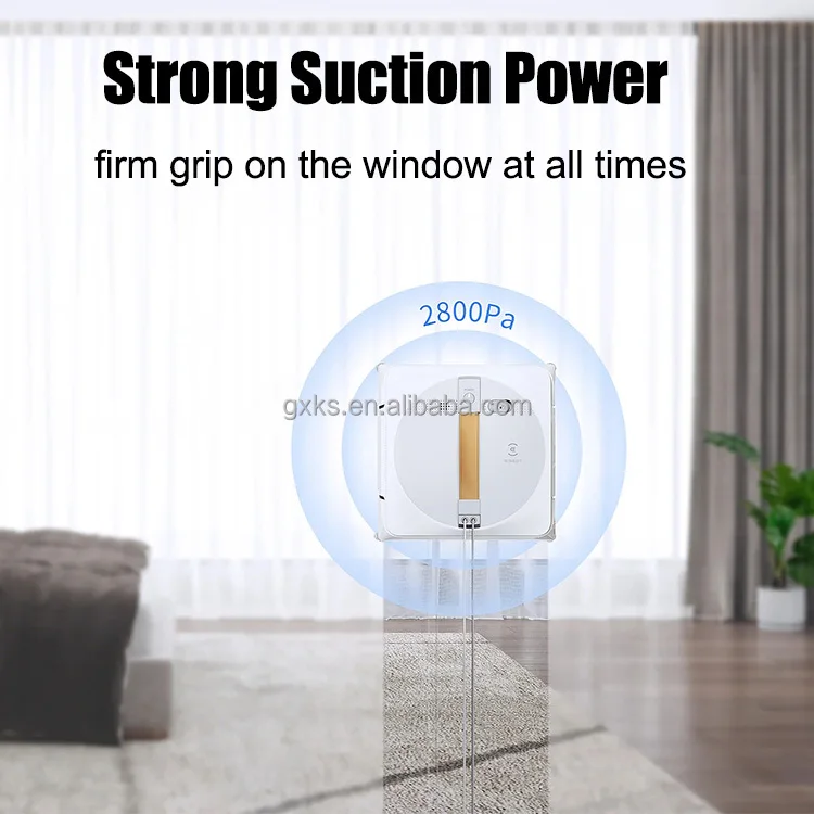 Автоматический W1 Pro двухсторонний беспроводной электрический Wifi очиститель робот пылесос окна с приложением дистанционного управления