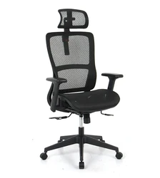 Henglin OEM ODM Height Adjustable High Back Boss Office Mesh Chair Comfortable Office Chair