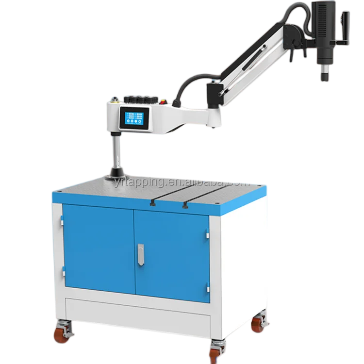 Automatic servo motor tapping arms M3-M20 electric tapping machine with touch screen