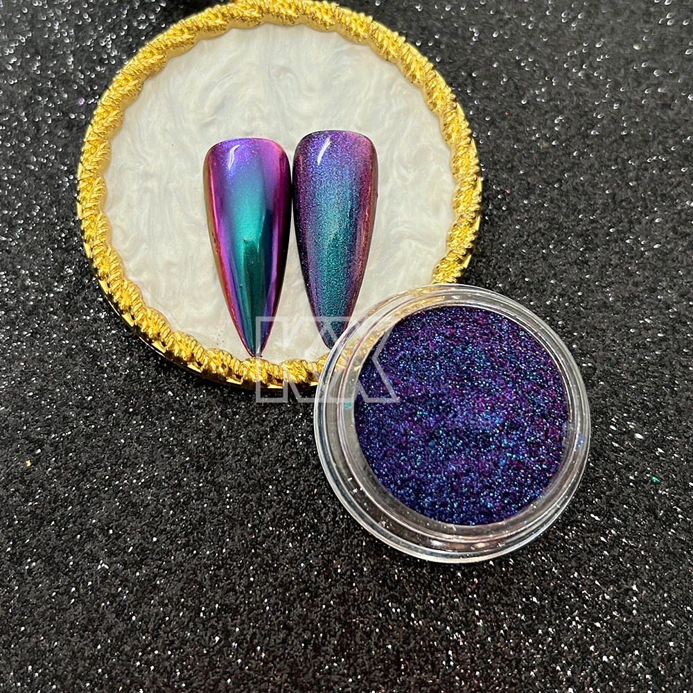 Low Moq Nail polish Color change Chameleon Mica Pearl Pigment Powder Coating Car Paint