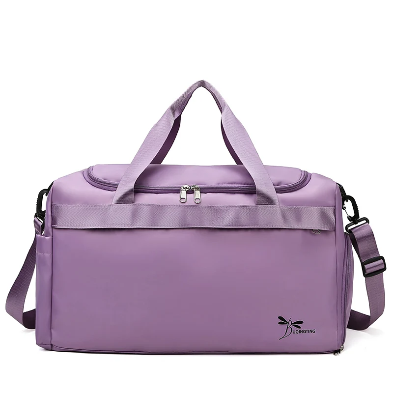 Eco-friendly Portable Waterproof Shoe Suitcase Travel Bag Women's Foldable Sports Weekend Bag