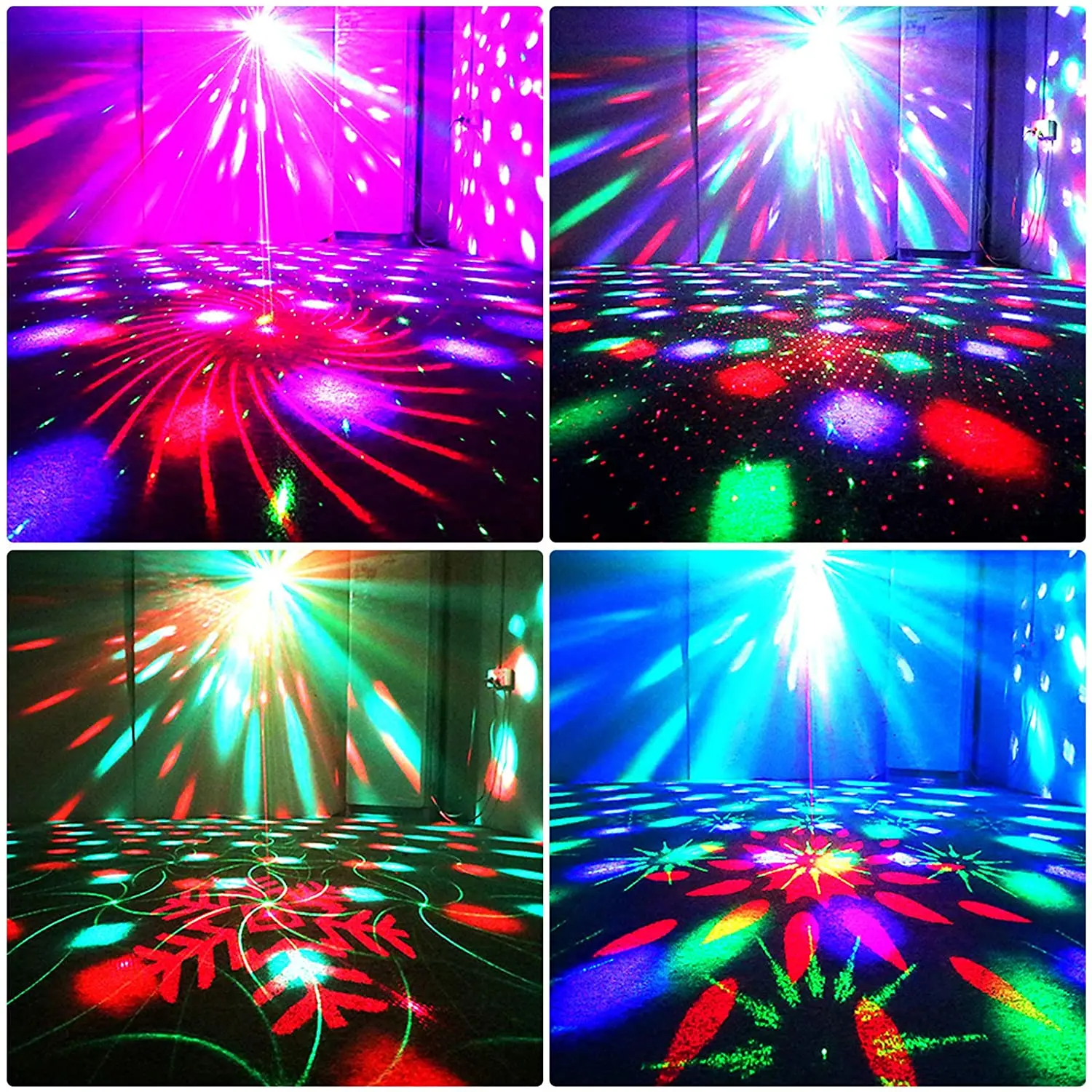 High Quality Durable Christmas Voice Control Wholesale Price Red Green RGB DJ Disco Stage Laser Light