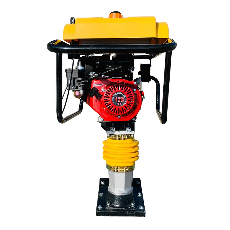 Automatic Soils Rammer Road Base Compaction Machine Rammed Earth Rammer Jumping Jack Compactor