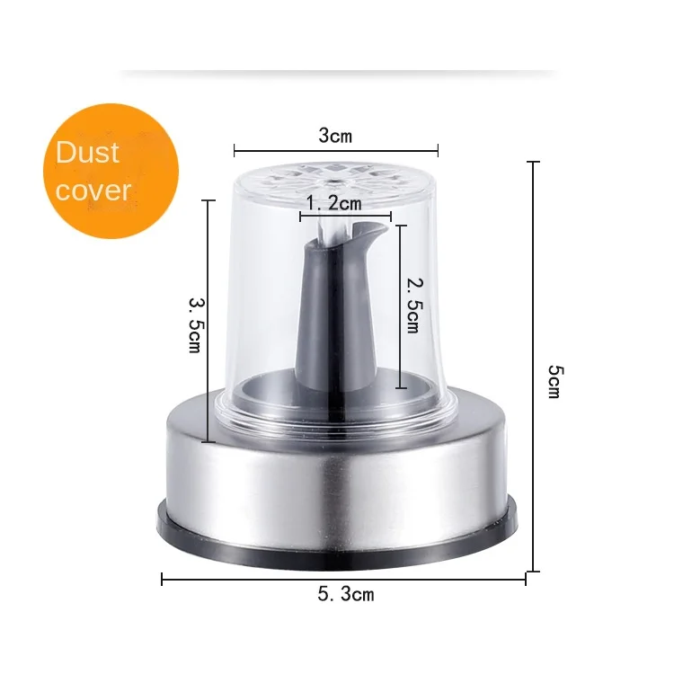 Plastic Plug Wine Bar Dispenser Fliptop Bottle Stopper With Cover Lid