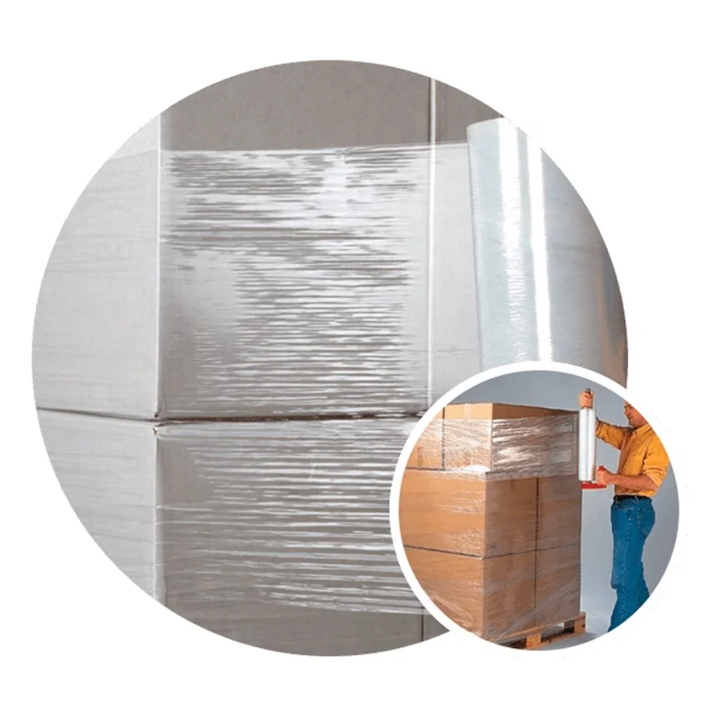 Good Quality Transparent Elastic Packaging Pallet Wrapping Stretch Film