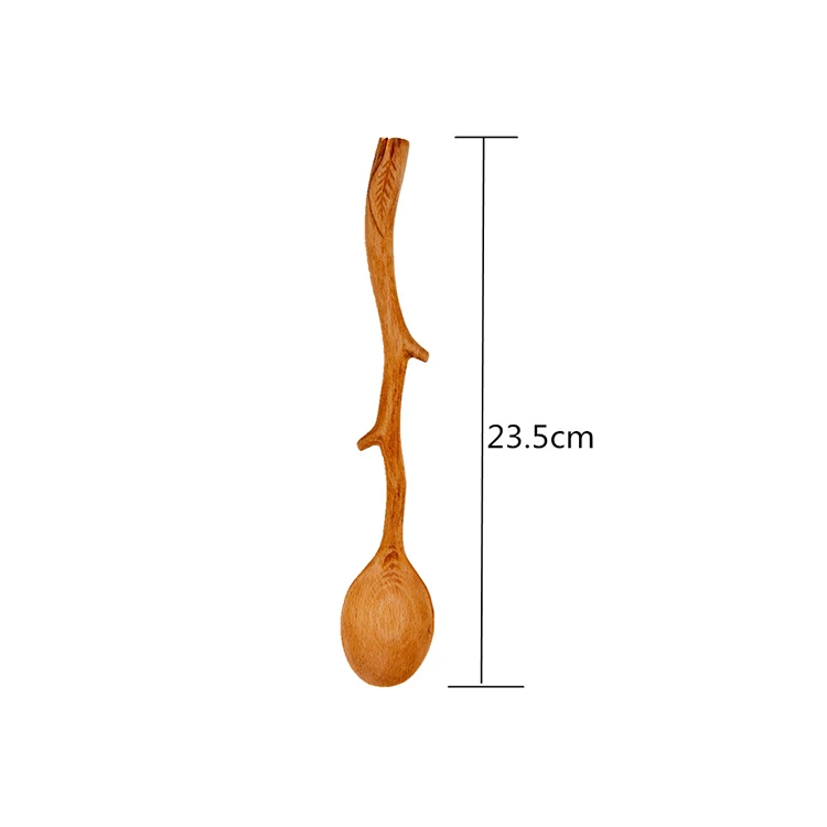 
Eco-Friendly Tableware Wooden Spoon Kitchen Cooking Utensil Tools Tea spoon Honey Coffee Spoons 