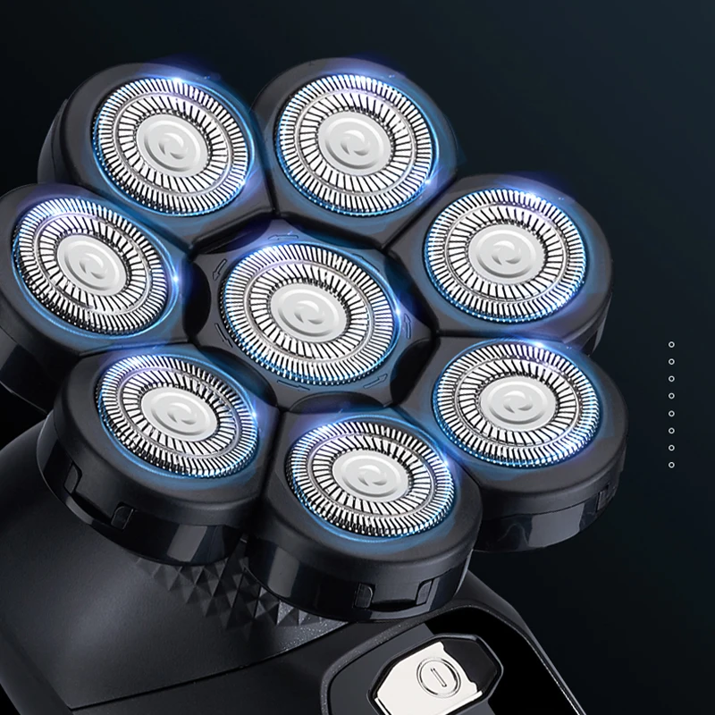 4D LK8350 Faster Charging Waterproof Travel Shaving Machine Corded Cordless Razors Portable Nose Face Electric Head Shaver