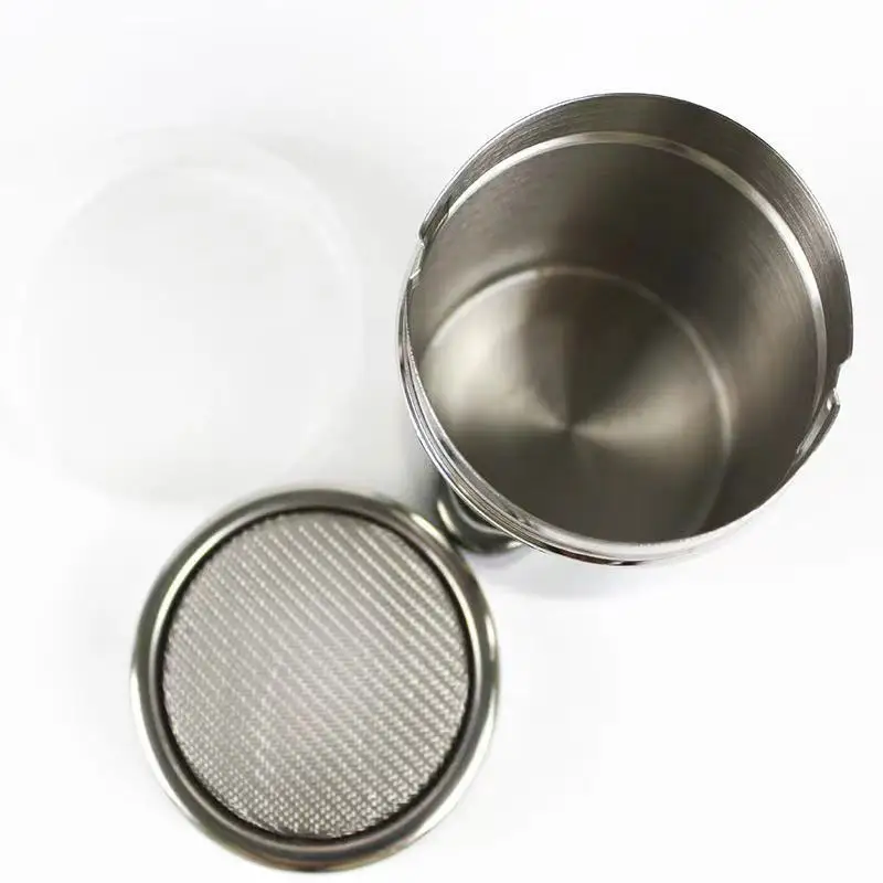 2021  hot sales Stainless Steel Salt and Pepper Shakers Sugar Spice Seasoning Dispenser Shaker