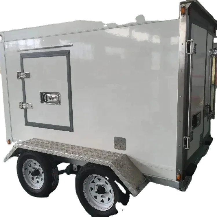 2024 New Design Top Selling Germany technology CKD/CBU/SKD Customized Mobile Freezer Container Portable Cold Room trailer