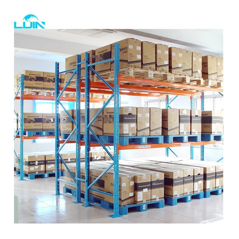 LIJIN Powder Coating Heavy Duty Warehousing Equipment EU Pallet Racking System