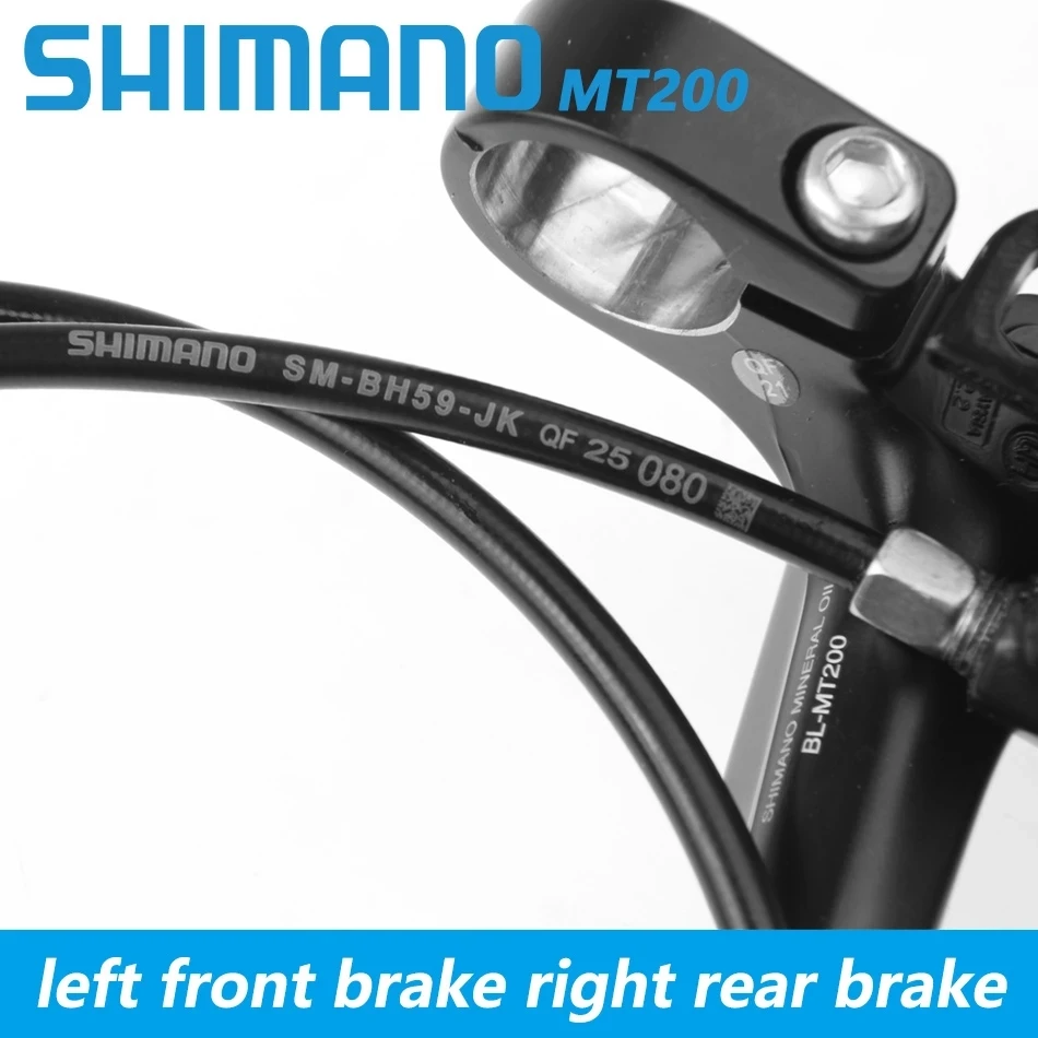 Лидер продаж тормоз SHIMANO MT200 для горного велосипеда Гидравлический масляный дисковый 4 поршня 800/1550