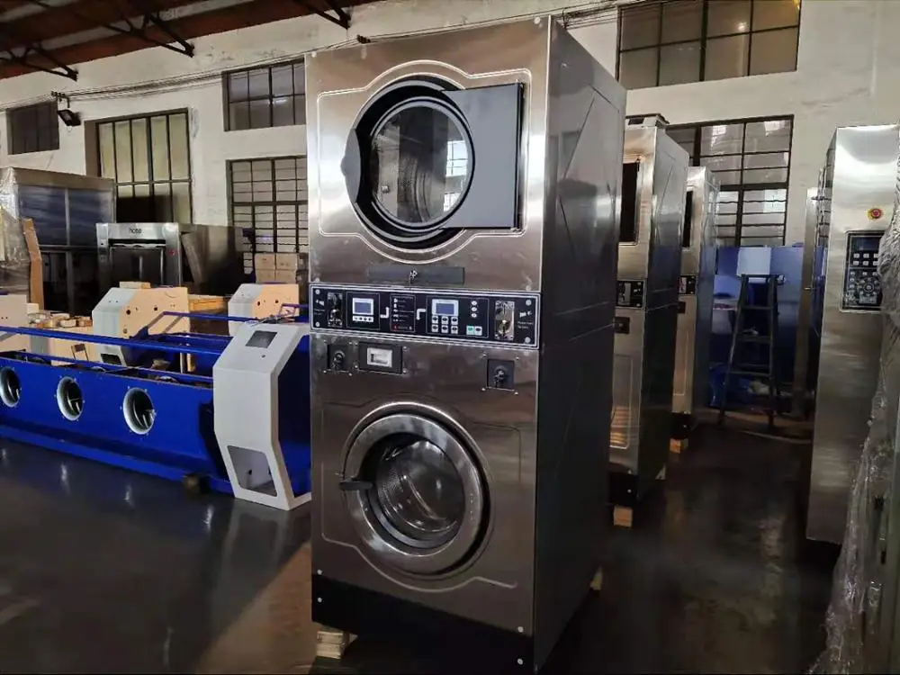 15kg coin stacked washer dryer