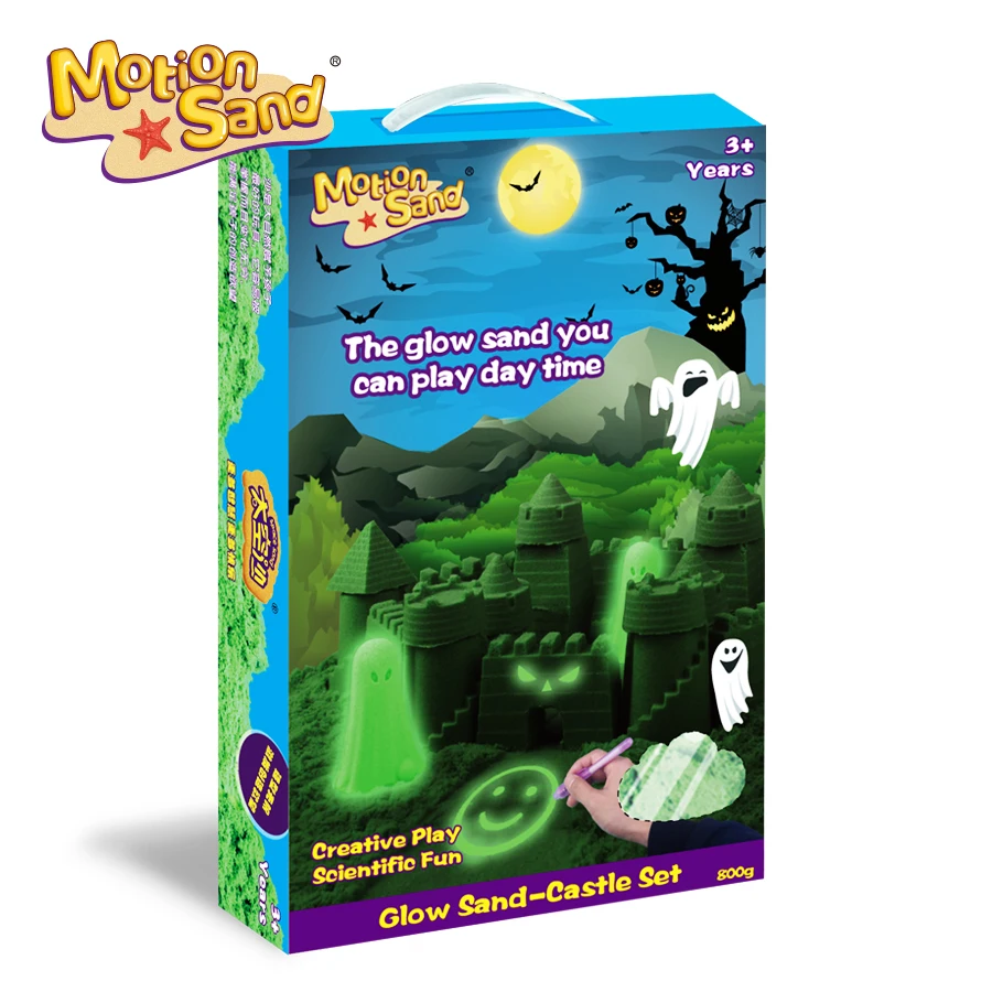 Magic Glow In Dark Sand Toy 500g Refill Pack