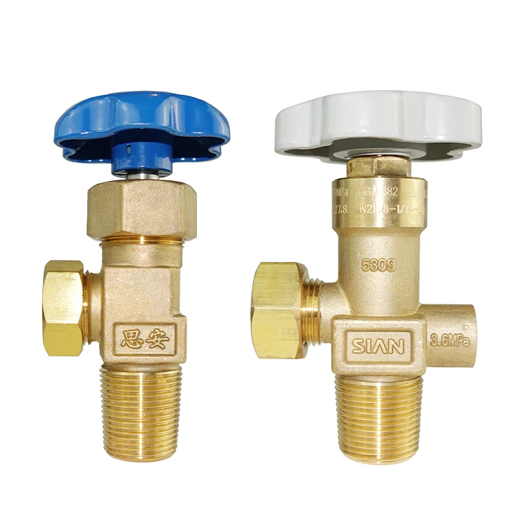 Valve Manufacturer QF-13B HF0-1234yf Axial 3/4 Inch Refrigerant Cylinder Control Valve QF-13C1 Freon Gas Cylinder With Valve