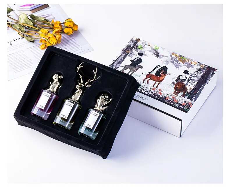 High Quality Fashion Personality Creative Unisex Perfume Lasting Aromatic Quality Perfume Ladies Luxury Custom Perfume Set