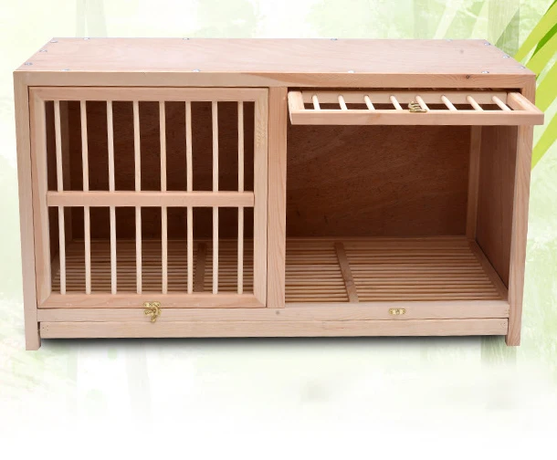 Wooden Birds House Pigeon Cage Breeding Modular Pigeons Cage Wooden Cage for Breeding Pigeons
