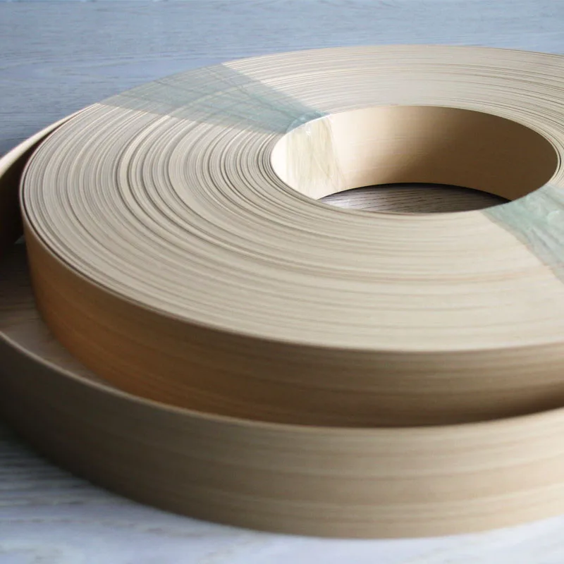 
GO-G2 Yellow wood decorative furniture tape plastic edge band tape for table 
