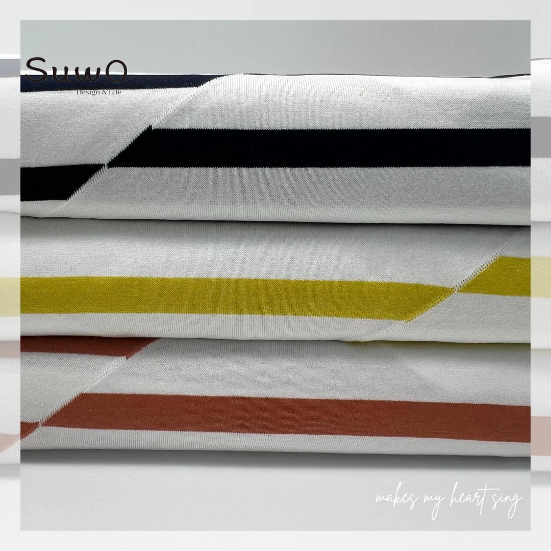 High quality woven mercerized cotton knitted fabric Pima cotton Soft comfortable Suitable for Skirt Tshirt Dresses