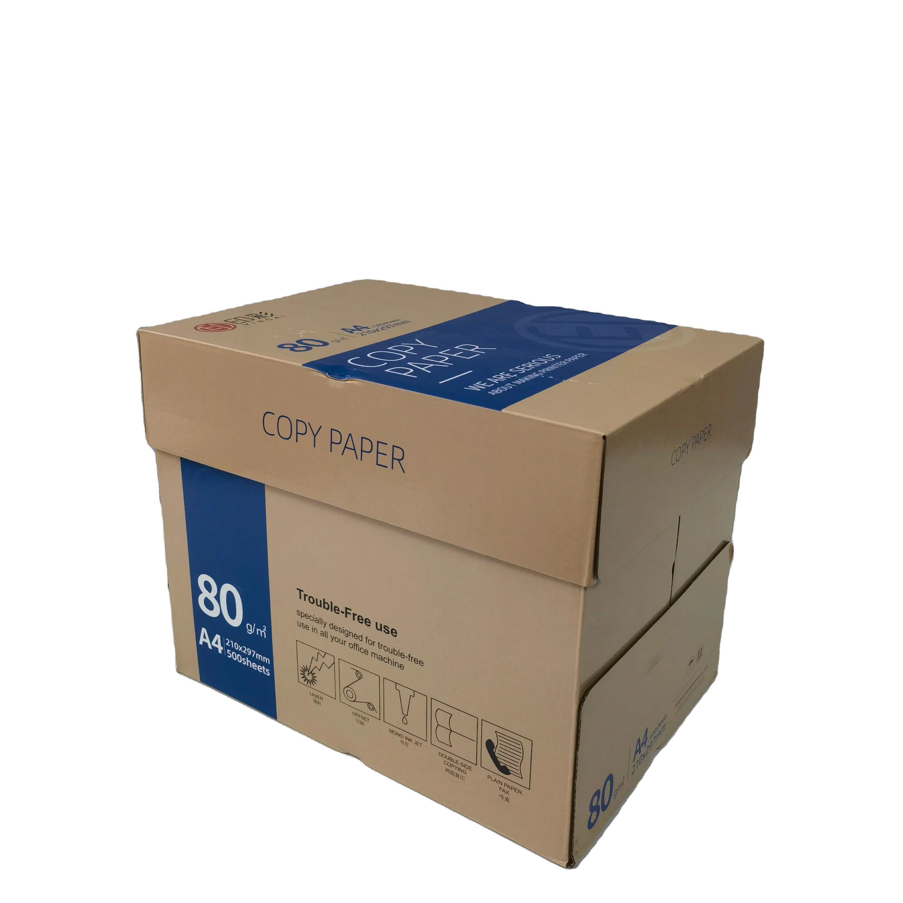 Quality Guaranteed Wholesale Price Office copy paper 80agsm  A4 Copy Paper