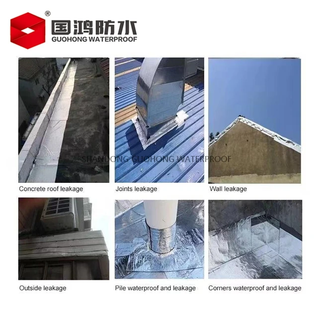 High paste self adhesive butyl waterproof tape