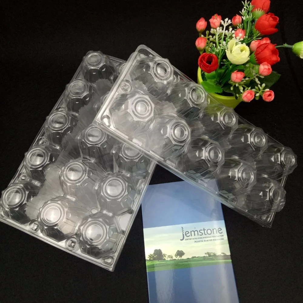 
Manufacturer disposable plastic egg tray for sale 