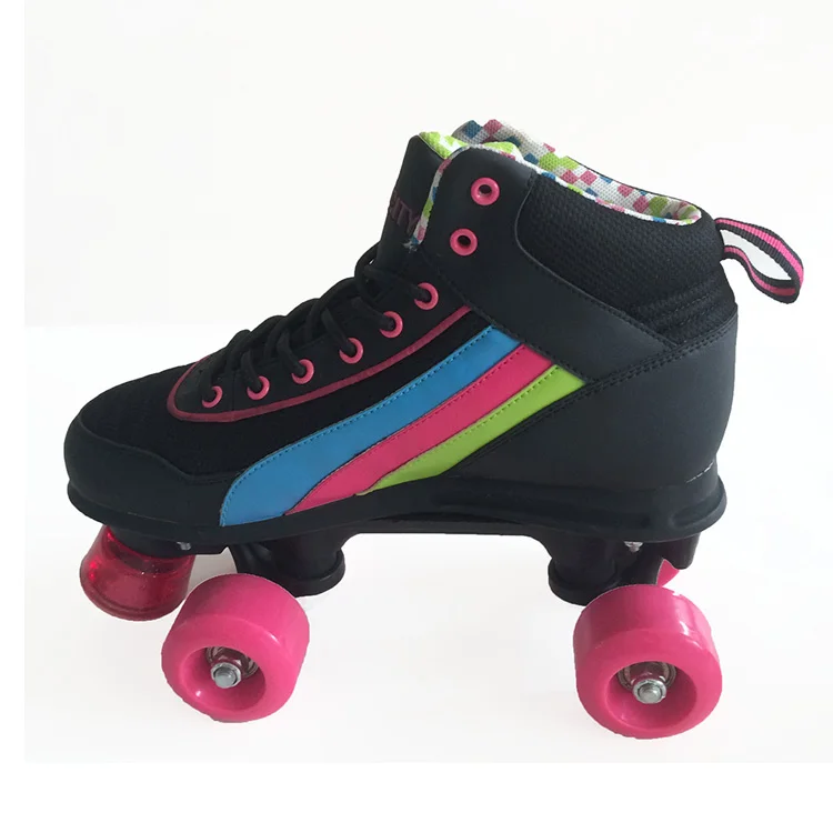Chinese factory wholesale custom adult unisex quad roller skates adults outdoor quad roller skates