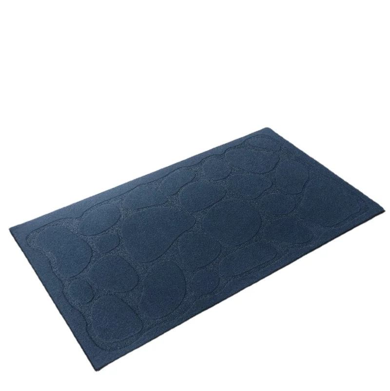 Горячая Распродажа! Тисненый полиэфирный ПВХ коврик для двери в помещении