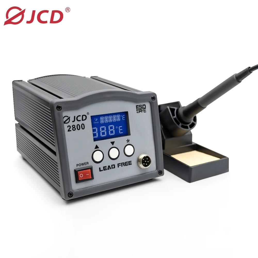 JCD2800 80W Heavy Soldering Station with Digital Display Intelligent Constant Temperature  and  Tip Types