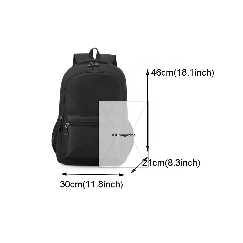 Wholesale High Quality Custom Logo Waterproof Nylon Outdoor Travel Unisex Laptop Backpacks Teenager School Bags Daily Life